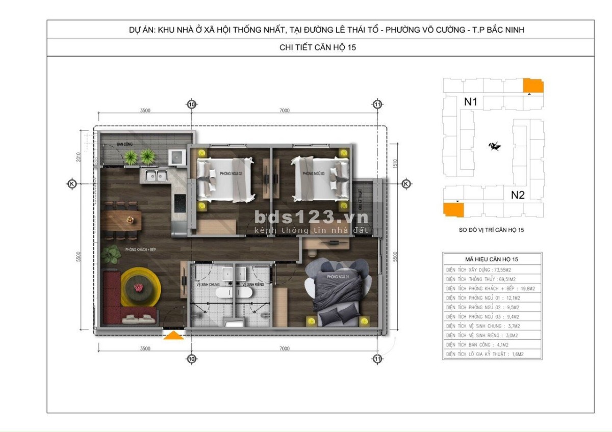 Chỉ từ 800 triệu sở hữu ngay nhà ở xã hội ở trung tâm TP Bắc Ninh
