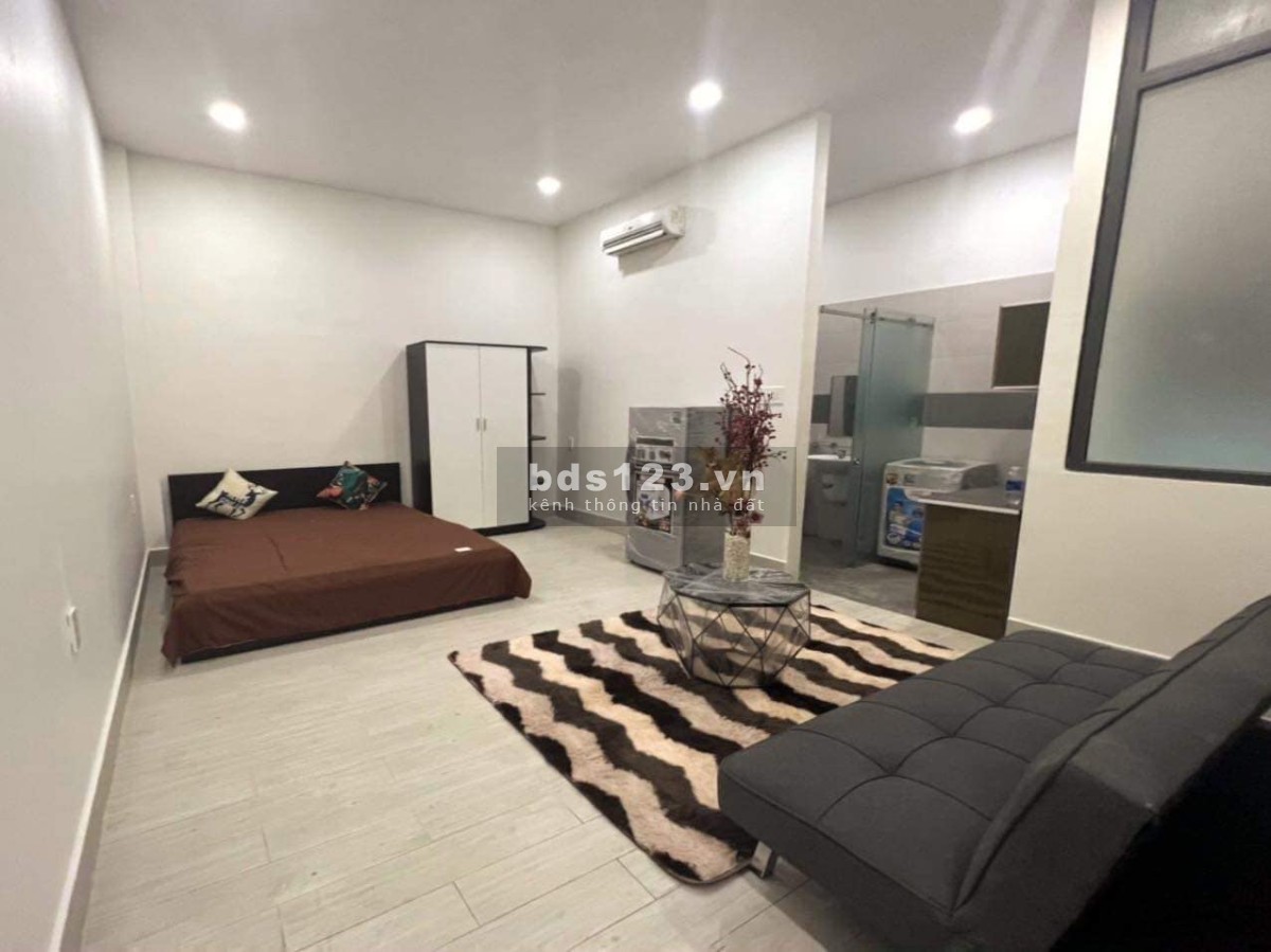 Cho thuê căn hộ Studio có sẵn đầy đủ nội thất gần sân bay, lh 0909051094