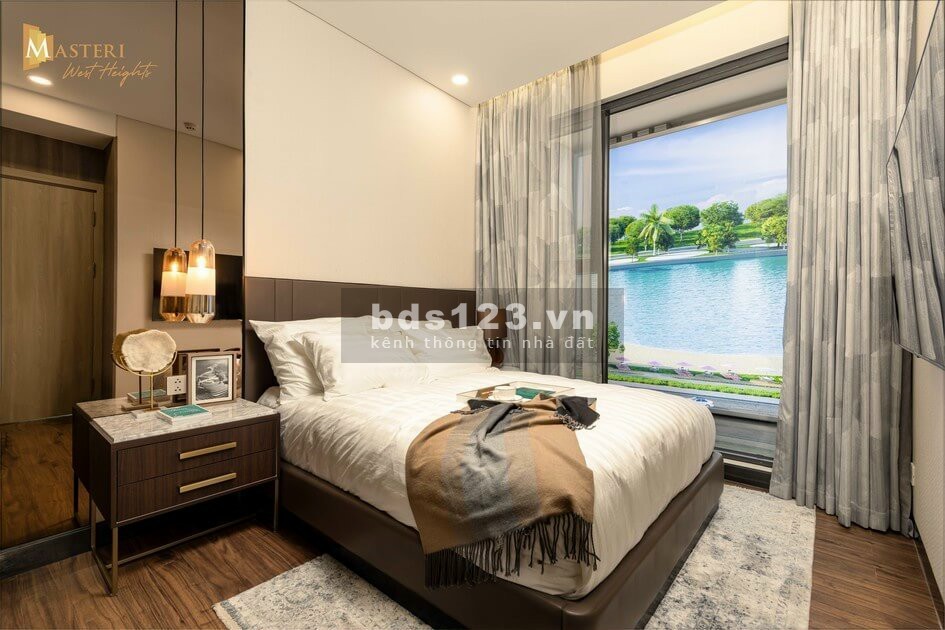 Căn hộ studio siêu hot, nội thất cao cấp chỉ hơn 1,5 tỷ tại dự án cao cấp Masteri West Heights