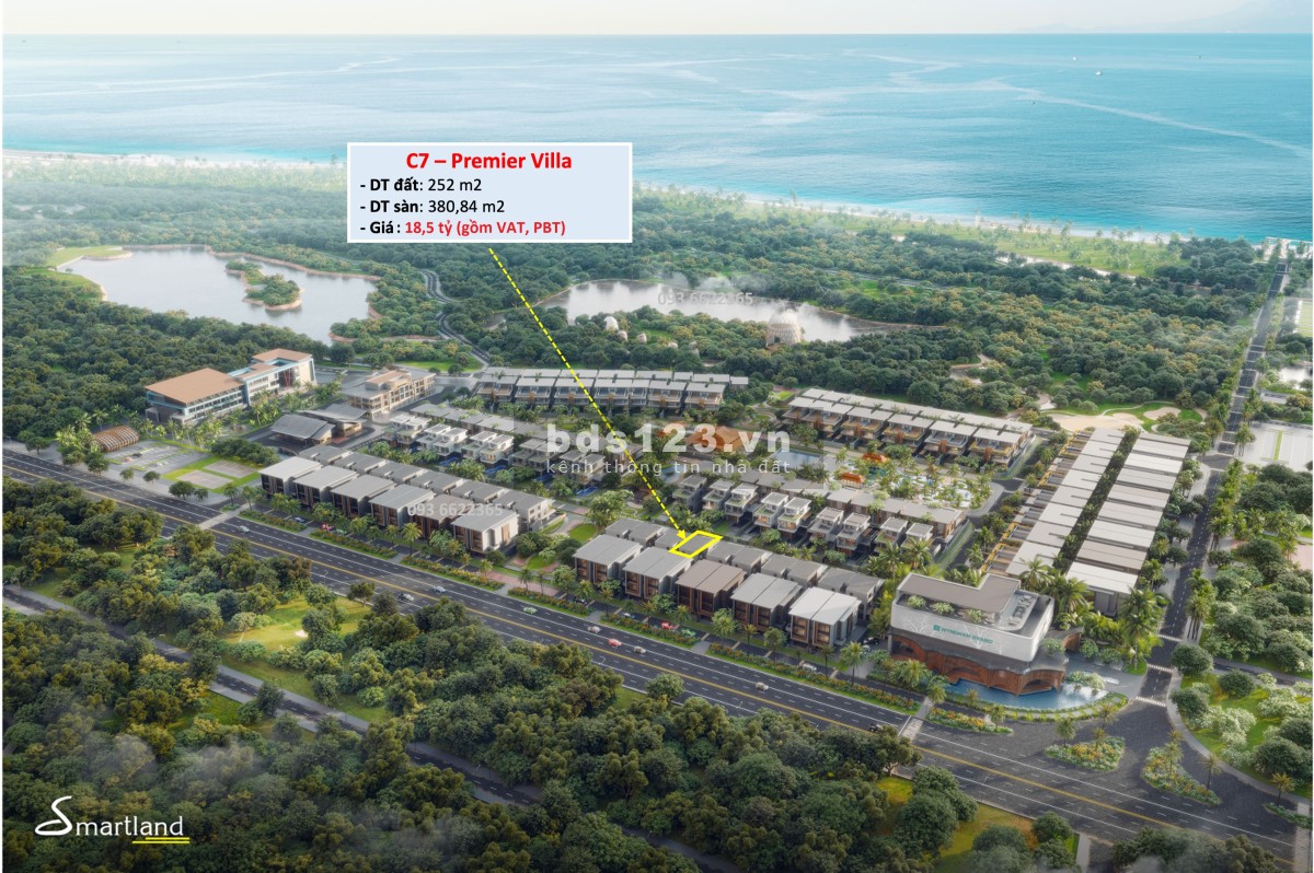 Bán biệt thự biển Lagoona Bình Châu chỉ 18,5 tỷ (có VAT, PBT), sở hữu lâu dài