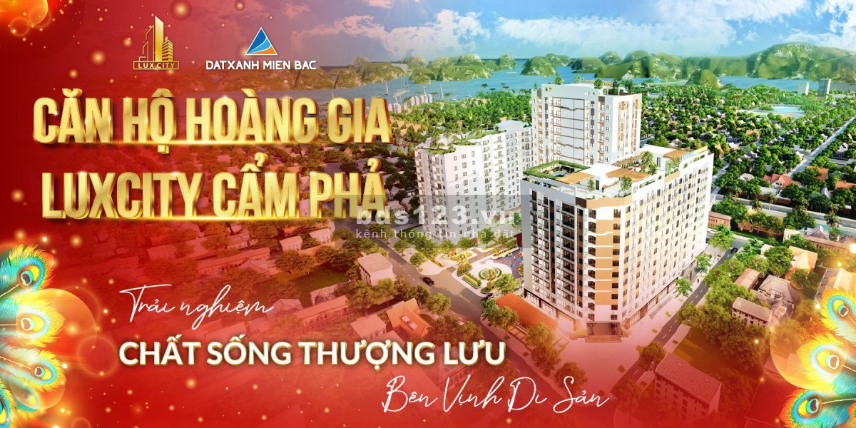 Bán căn hộ thiết kế hiện đại ngay trung tâm TP Cẩm Phả. LH 0963801229