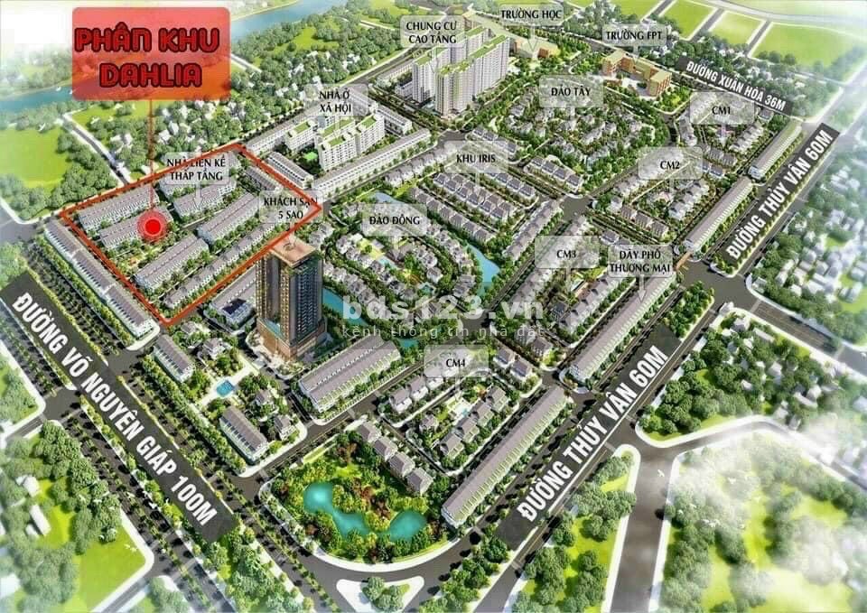 Bán biệt thự khu Eco Garden Huế, giá tốt, thanh toán linh hoạt