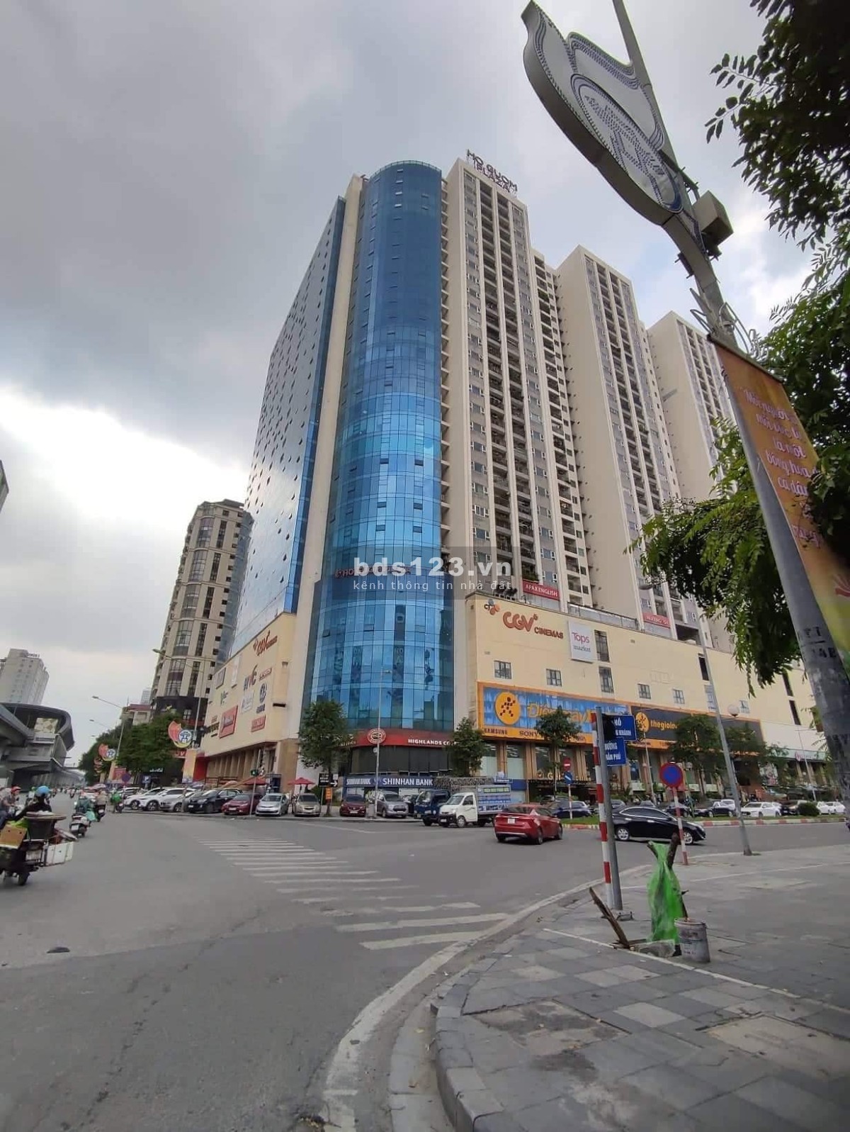 Mặt phố Trần Phú, căn góc toà TTTM Hồ Gươm Plaza dt 105m2, giá 3.85 tỷ