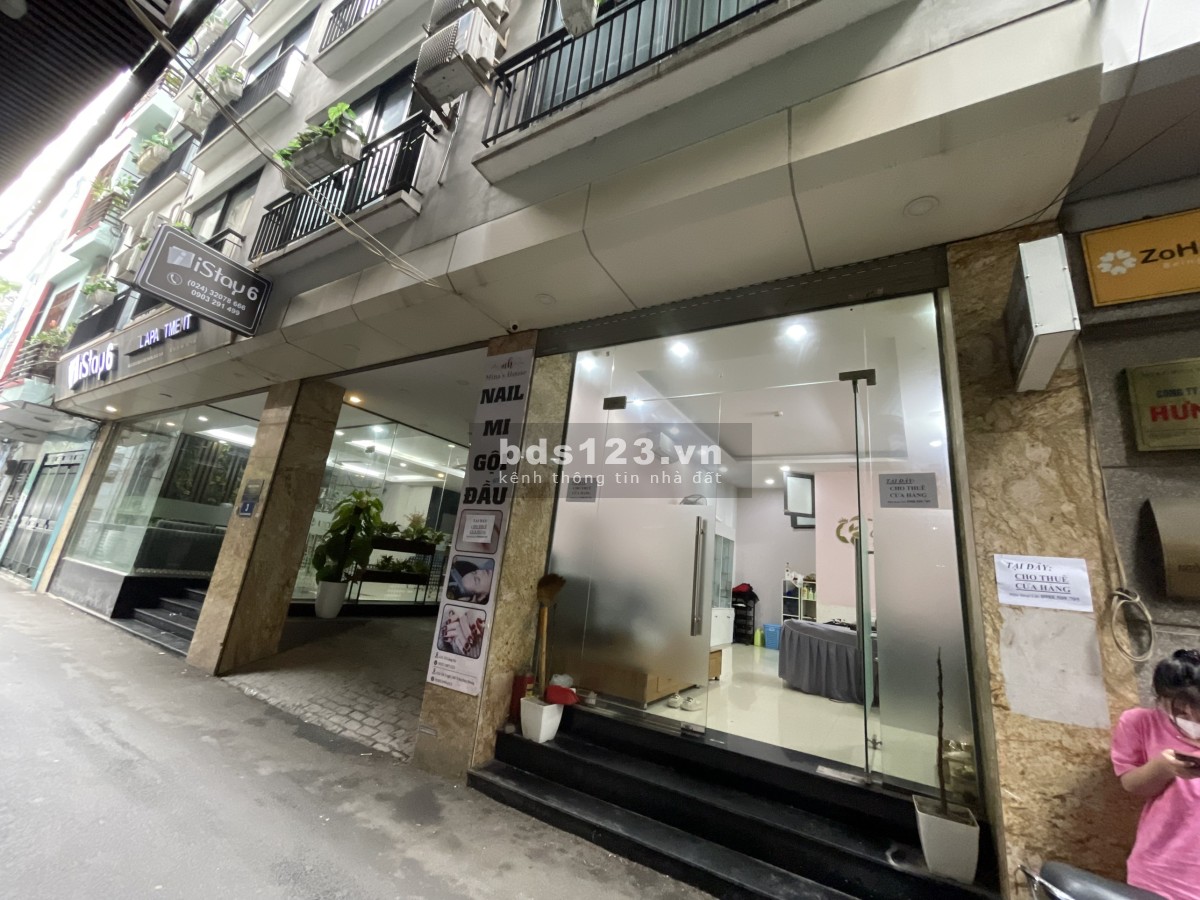 Cho thuê MBKD tại 3/148 Trần Duy Hưng, 25m2, mới, đẹp, ĐT c Nga 0988.509.705, giá 10 triệu/tháng