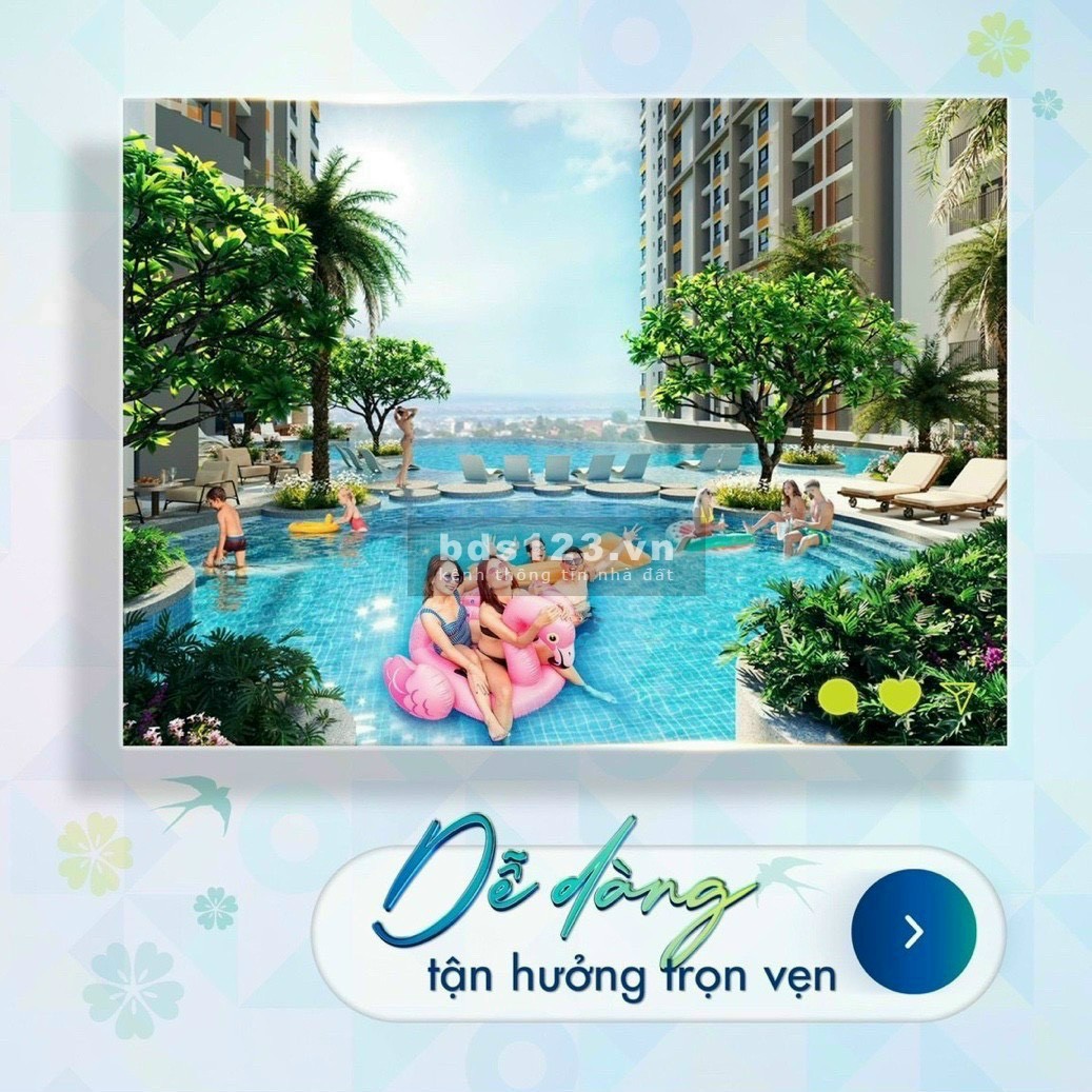 Bán căn hộ cao cấp đầu tiên tại Hóc Môn, An sương chỉ với 1,3 tỷ căn 2PN 2WC