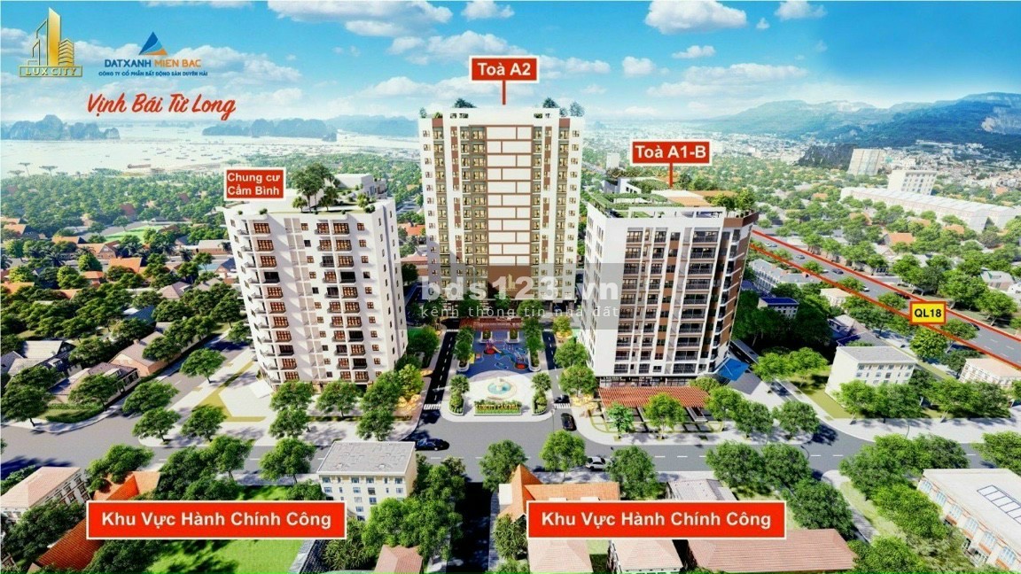 Chung cư hiện đại giá công nhân tại Cẩm Phả.LH 0963801229
