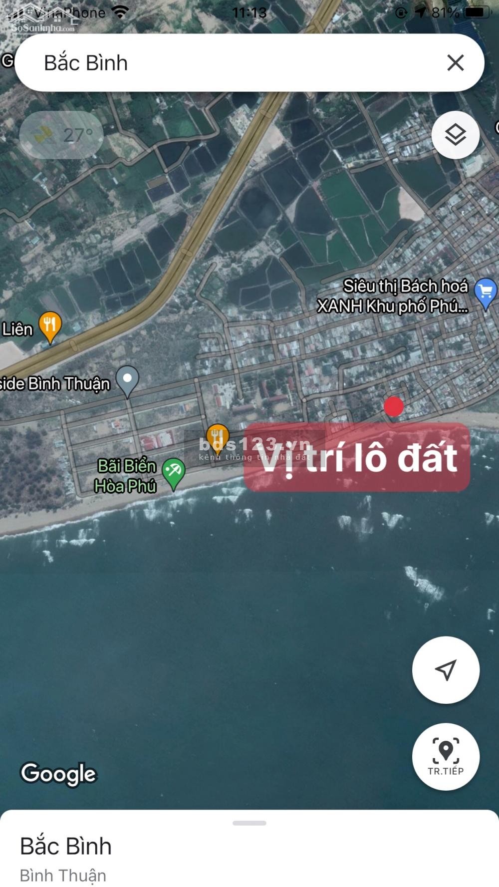 Chính chủ bán đất ven biển Bình Thuận sổ sẵn giá tốt