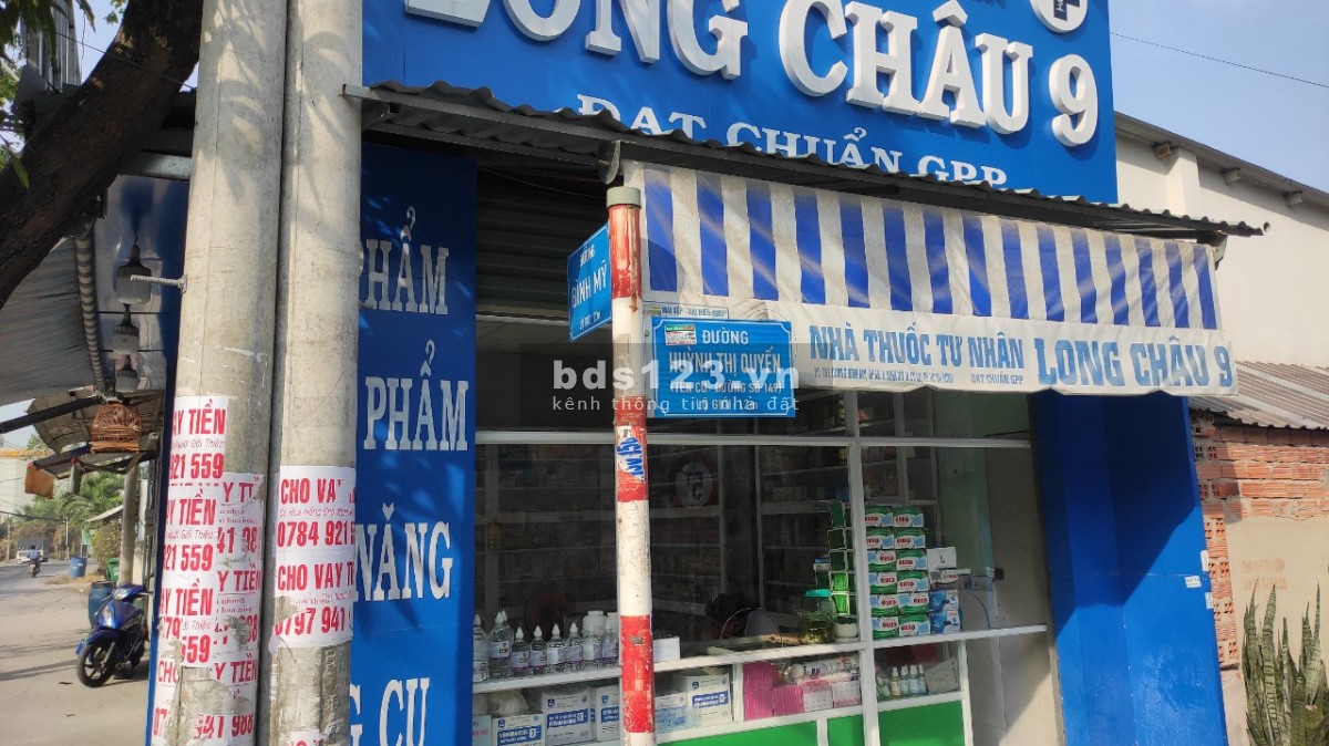 Đất đường xe tải rộng, gần UBND Xã Bình Mỹ, Củ Chi, 990tr