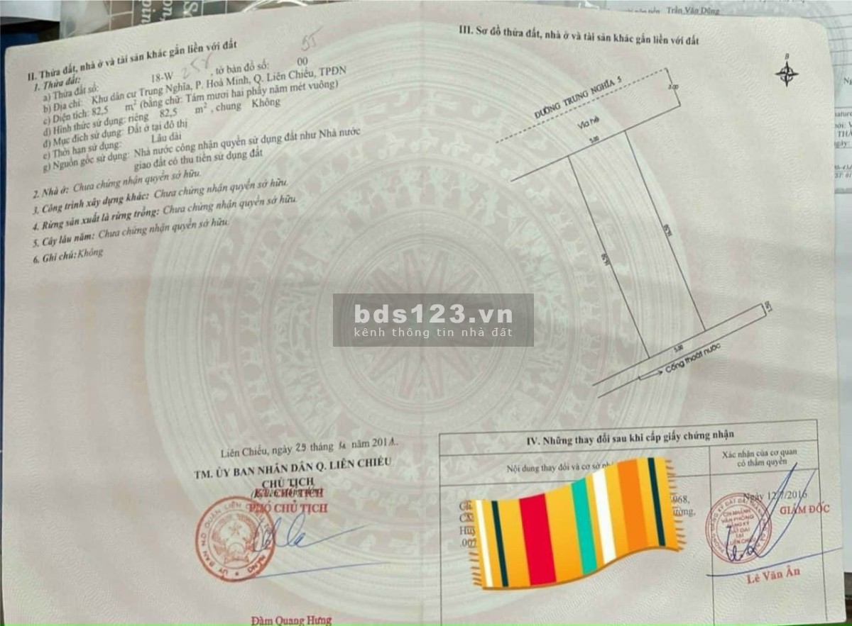 Chính Chủ Bán đất Trung Nghĩa 5, Hòa Minh, Liên Chiểu