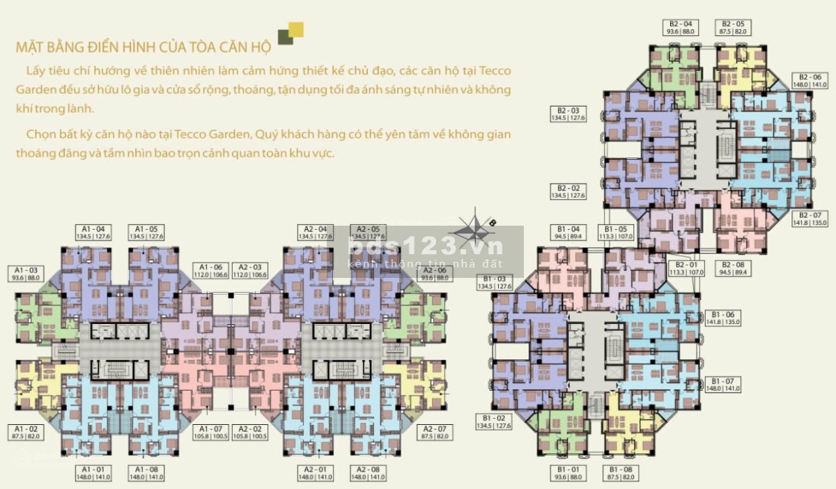 Bán chung cư Tecco Garden chỉ từ 730tr nhận nhà ở ngay. Chiết khấu 9% trực tiếp CĐT đã cố sổ