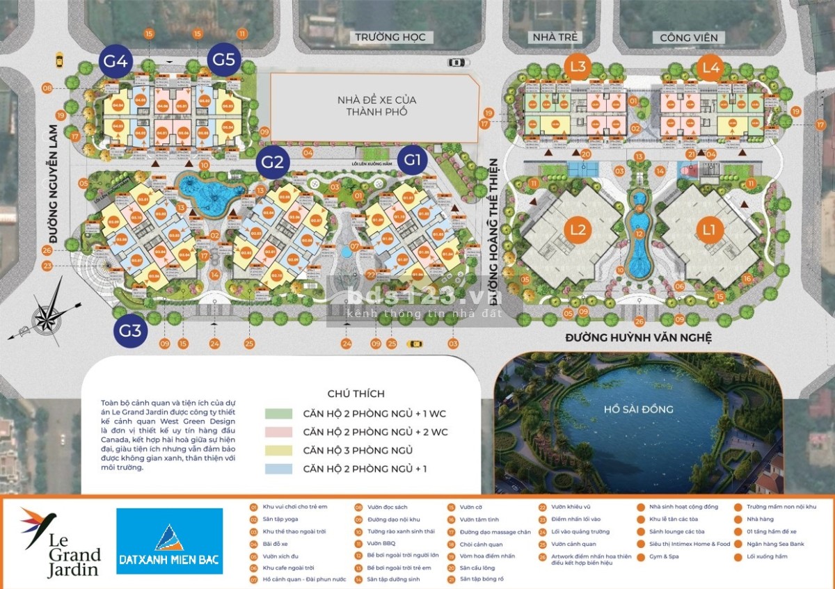 Nhận nhà ngay 2 phòng ngủ DT 67m2 tại Le Grand Jardin giá 2,6 tỷ, LH: 0982 706 222