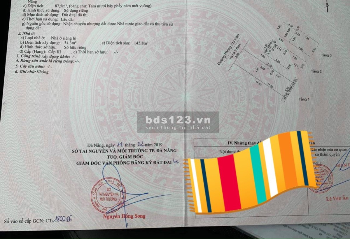 Chính Chủ bán nhà 3 Tầng Mặt Tiền đường Phùng Chí Kiên- Hoà Minh- Liên Chiểu