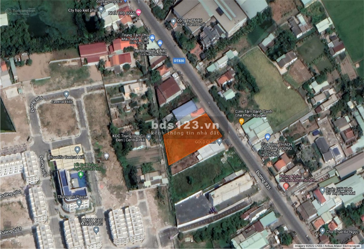 Cho thuê mặt bằng diện tích 1.400m² - mặt tiền đường ĐT 835