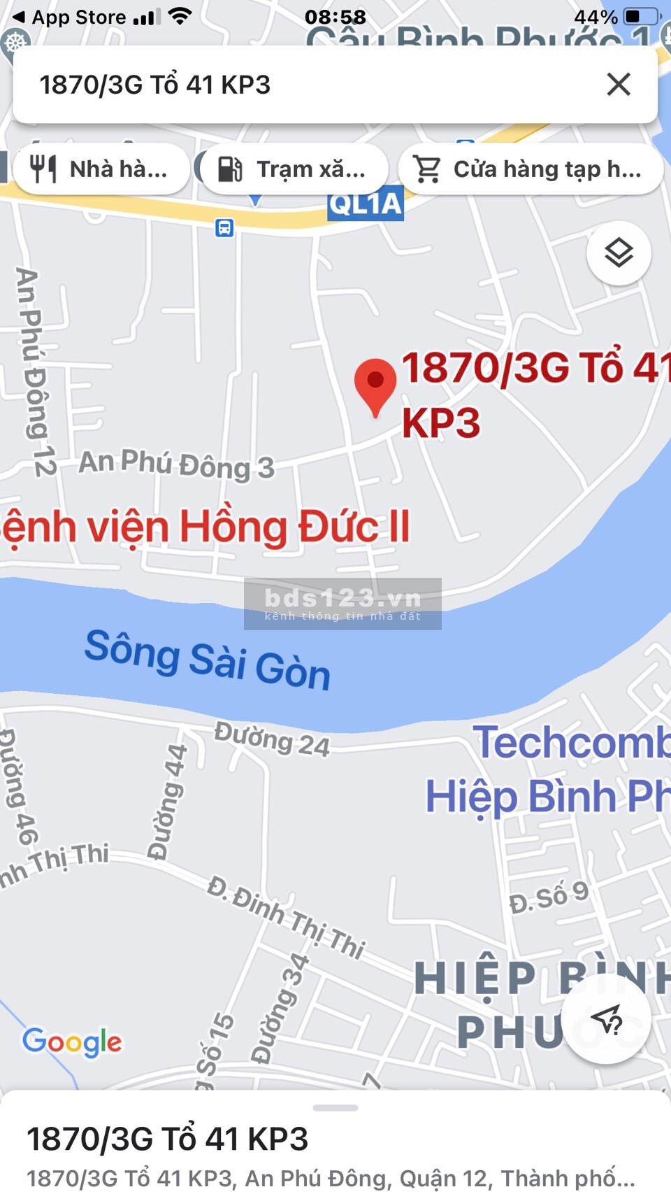 Cho thuê nhà xưởng tại mặt tiền Đường APĐ 03 phường An Phú Đông, Quận 12, TPHCM