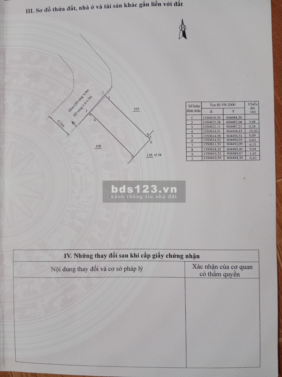 Chính chủ cần bán gấp lô đất hẻm Trần Phú gần bệnh viện Vinmec