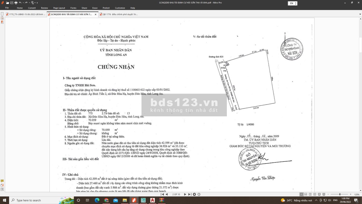Cho thuê mặt bằng với diện tích 1300m² ngay đường Hải Sơn…