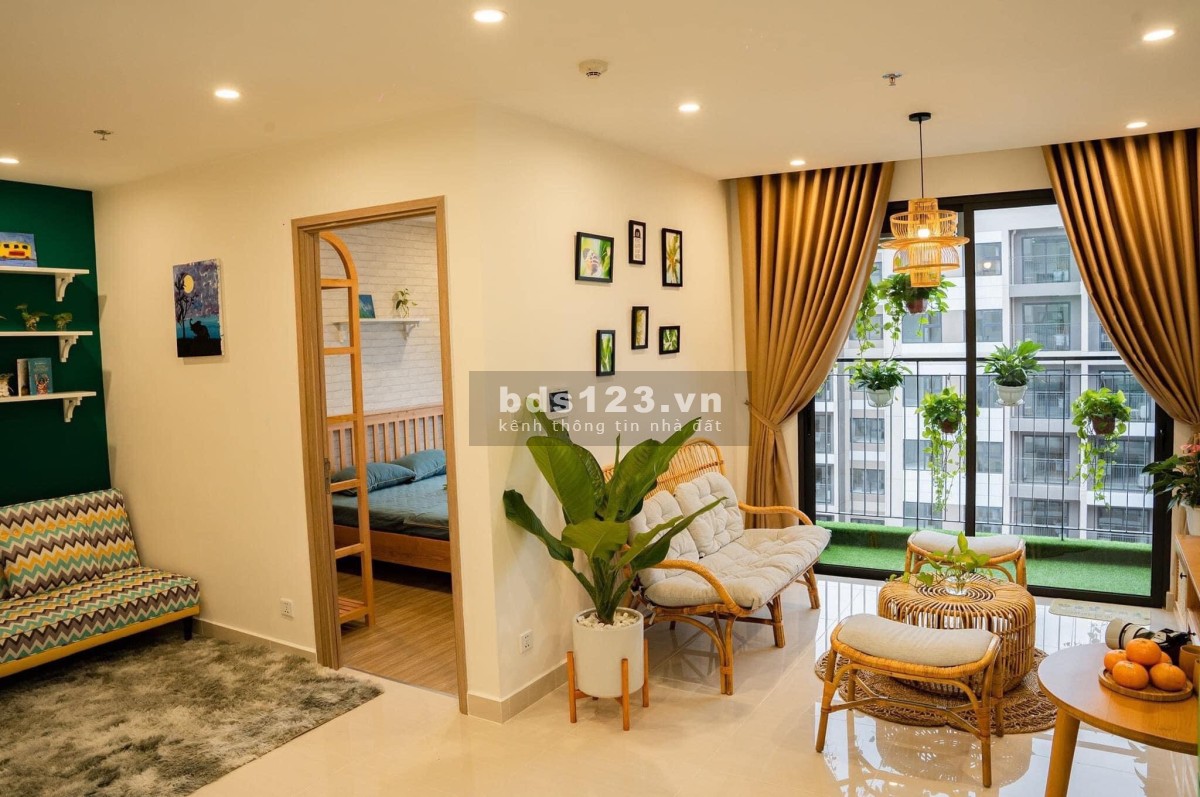 Bán căn hộ 1pn+1, DTSD 47m², full nội thất cao cấp, giá bán chỉ 1.2 tỷ, dự án Vinhomes Ocean Park