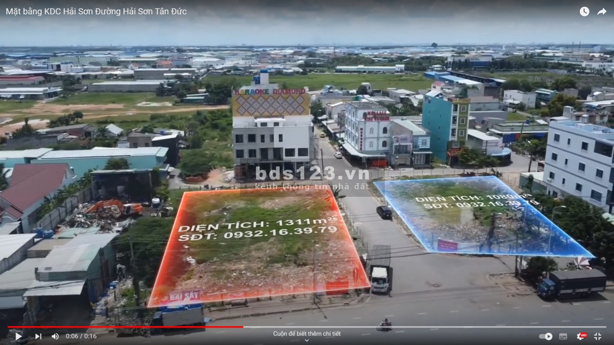 Cho thuê mặt bằng, DT 1100m² tọa lạc tại đường Hải Sơn, Tân Đức
