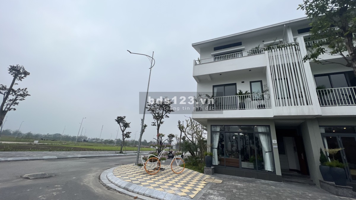 KHU NHÀ PHỐ GIÁ 4,XTỶTẠI ECO HUẾ