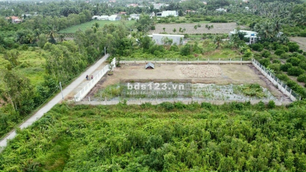 E CÒN 1 LÔ DUY NHẤT VỪA THỔ, VỪA ĐẤT RUỘNG ĐÃ XÂY HÀNG RÀO KIÊN CỐ.. THÍCH HỢP XÂY BIỆT THỰ NHÀ VƯỜN