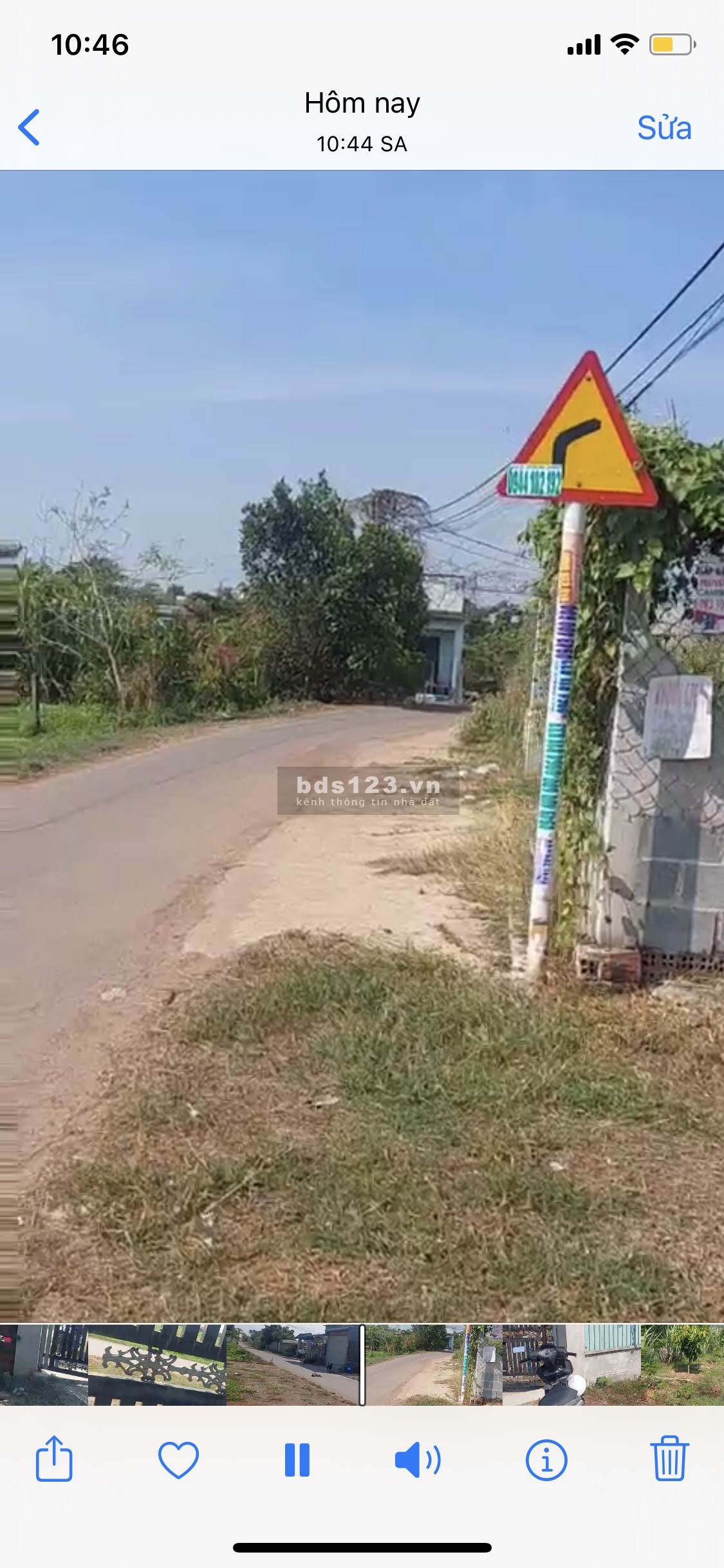 Xã Tân Phú Trung, Huyện Củ Chi - Chính chủ gửi bán lô đất mặt tiền đường 1000.5m, thổ cư 442m