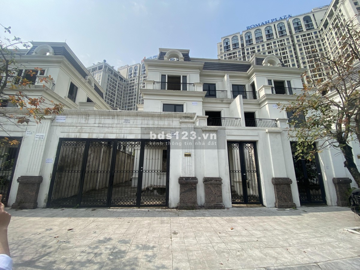 CẦN BÁN CĂN BIỆT THỰ TẠI DỰ ÁN ROMAN PLAZA; SỔ ĐỎ CHÍNH CHỦ