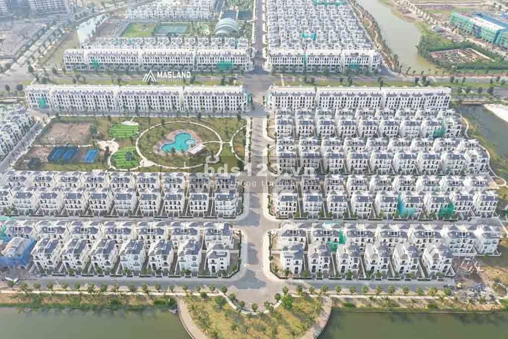 Biệt thự song lập Ngọc Trai nhỏ 165m2 căn thô giá 3x tỷ Vin Gia Lâm (0985941715)