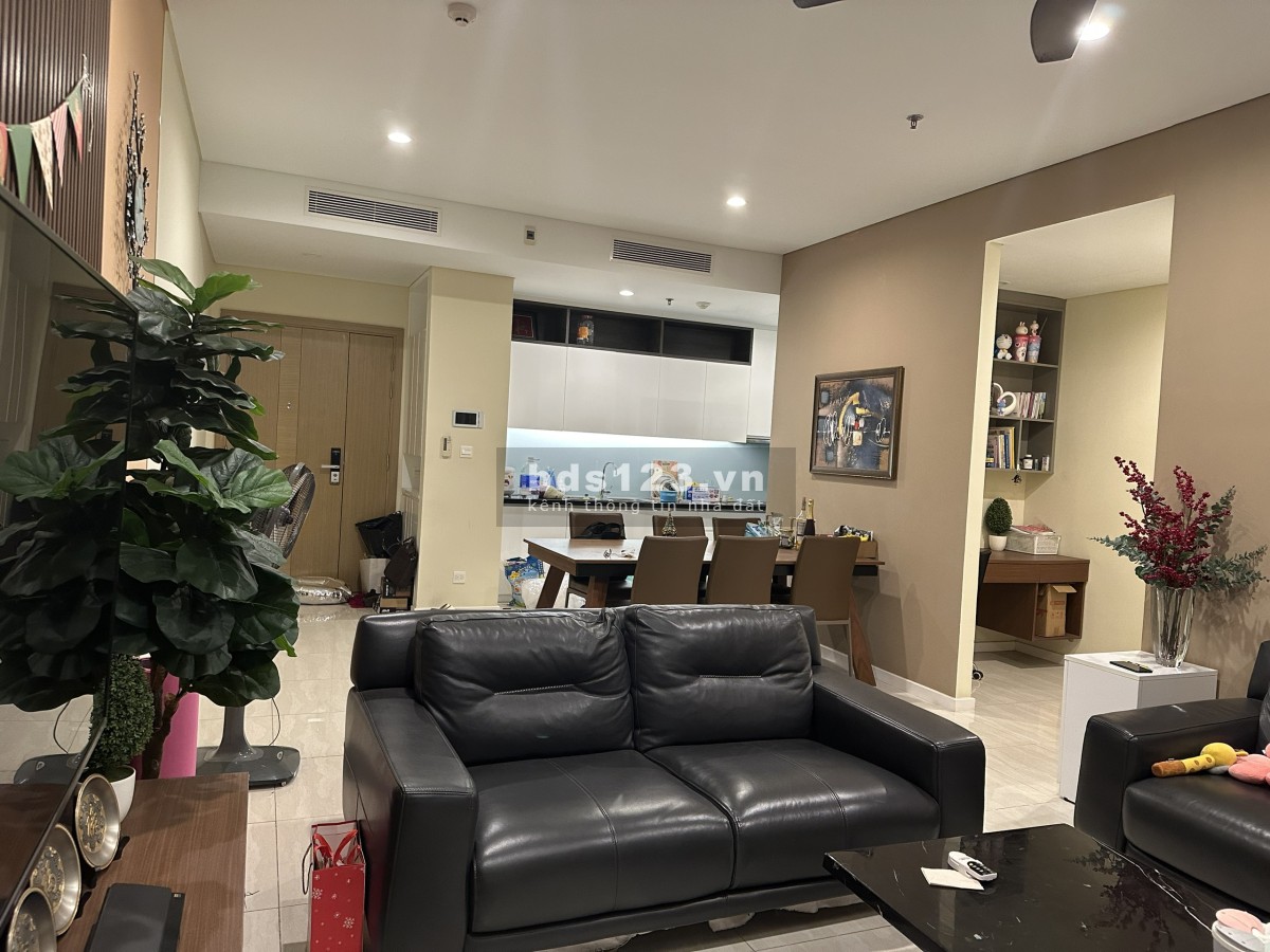 Cho thuê căn hộ sadora ba phòng ngủ full nội thất giá 30 triệu không bao phí