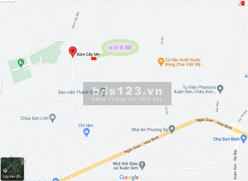 Bán đất xã Xuân Sơn, huyện Châu Đức, Bà Rịa - Vũng Tàu, diện tích 8x20m