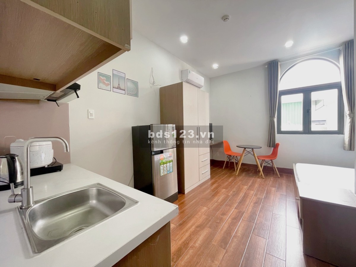 Căn hộ 35m2 tại dường Nguyễn Gia Trí, Full Nội Thất - Quận Bình Thạnh