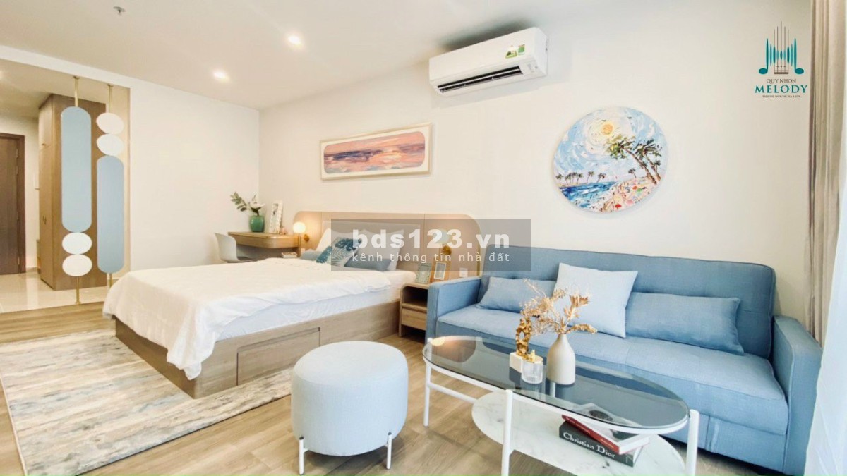 Bán căn hộ 1PN Melody, toà Tropical, tầng cao - 1tỷ250/căn, tặng full nội thất - Quý 4/2024 bàn giao
