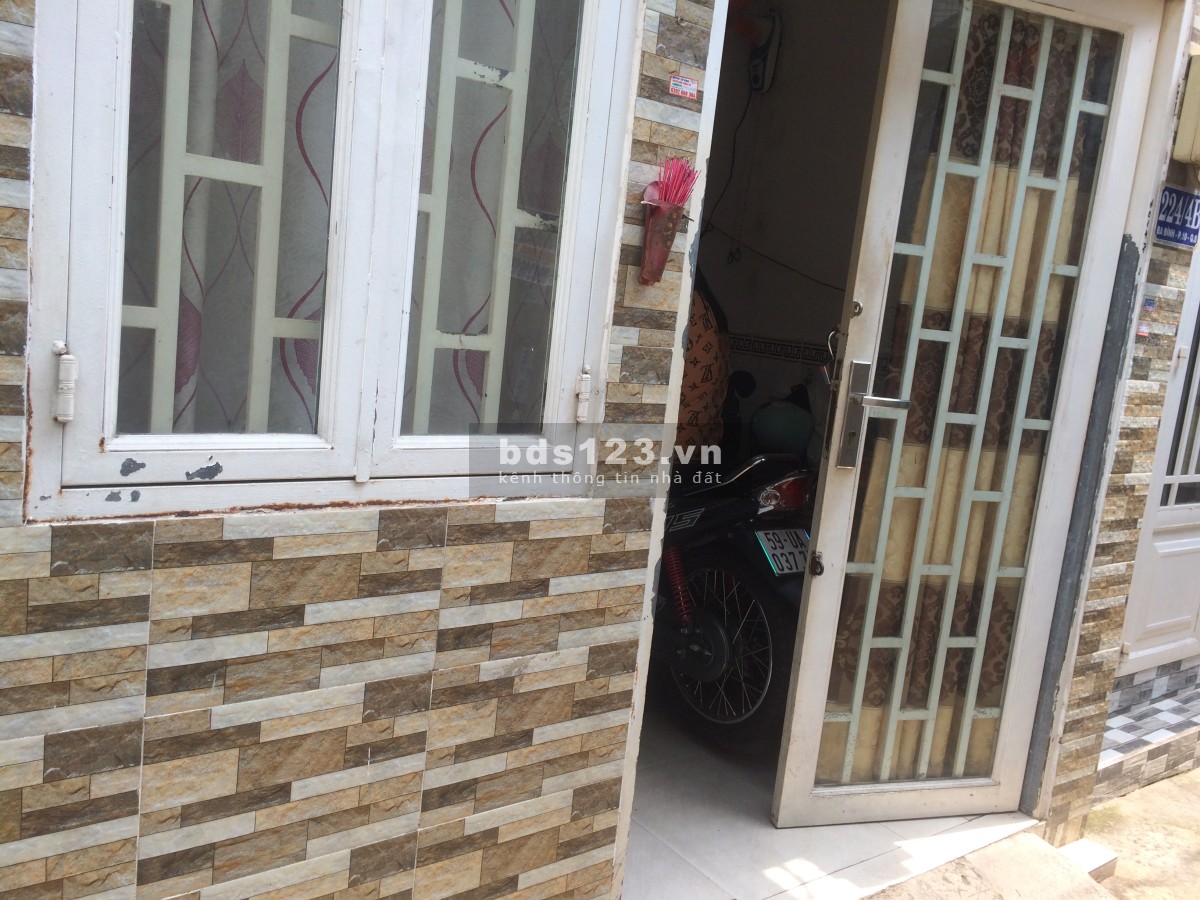 Bán nhà hẻm Ba Đình, P10, Quận 8 giá tốt