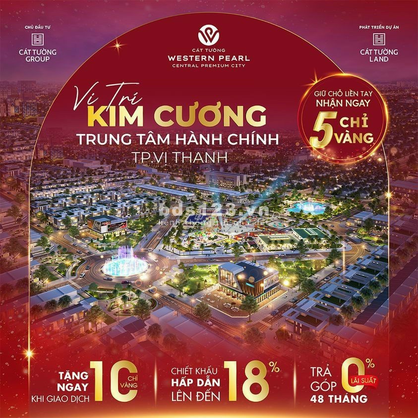 Đất nền giá rẻ ngay trung tâm tp vị thanh 750tr 77m2