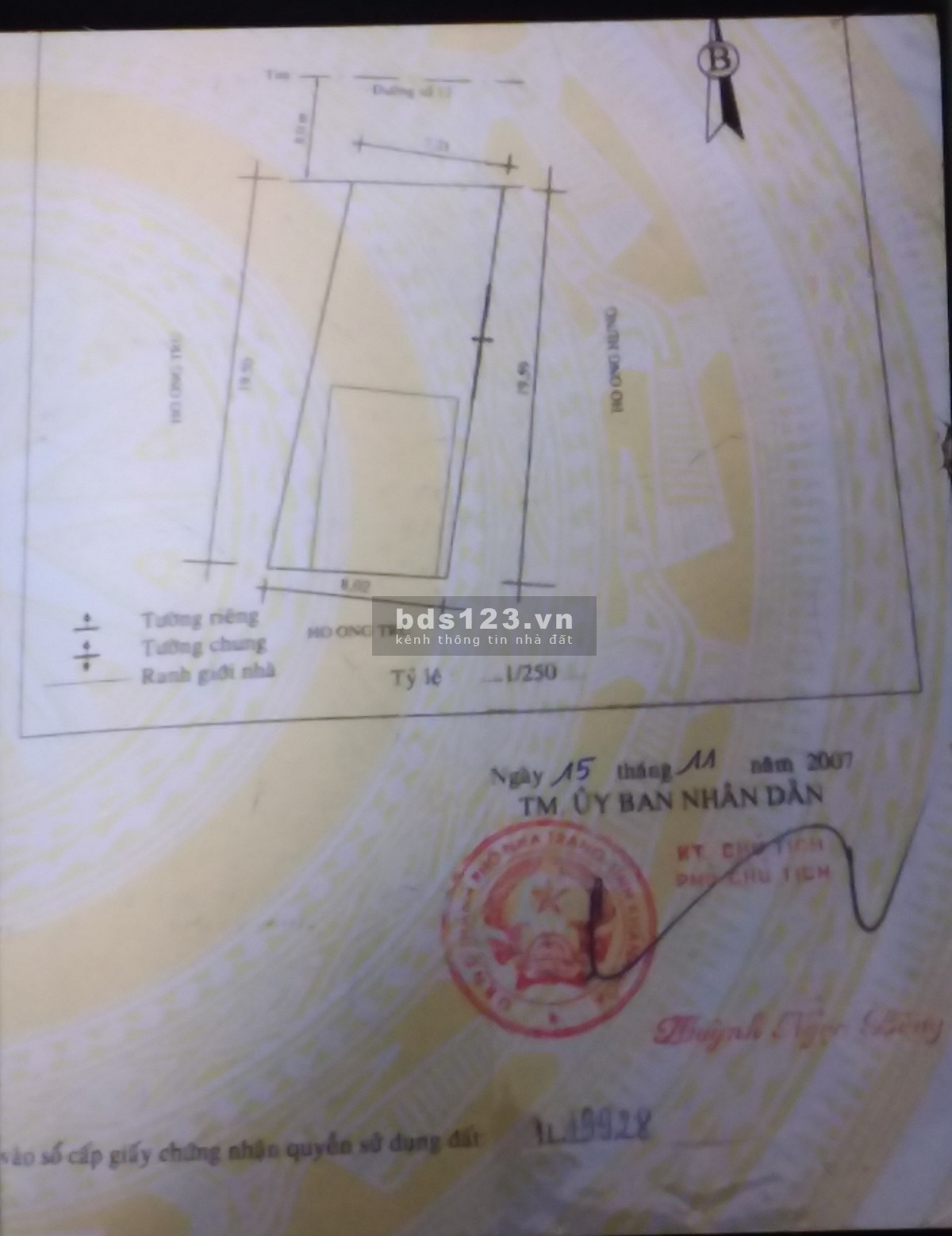 Chính chủ bán nhà mặt tiền số 26 đường Phùng Hưng16m,phường Phước Long,thành phố Nha Trang