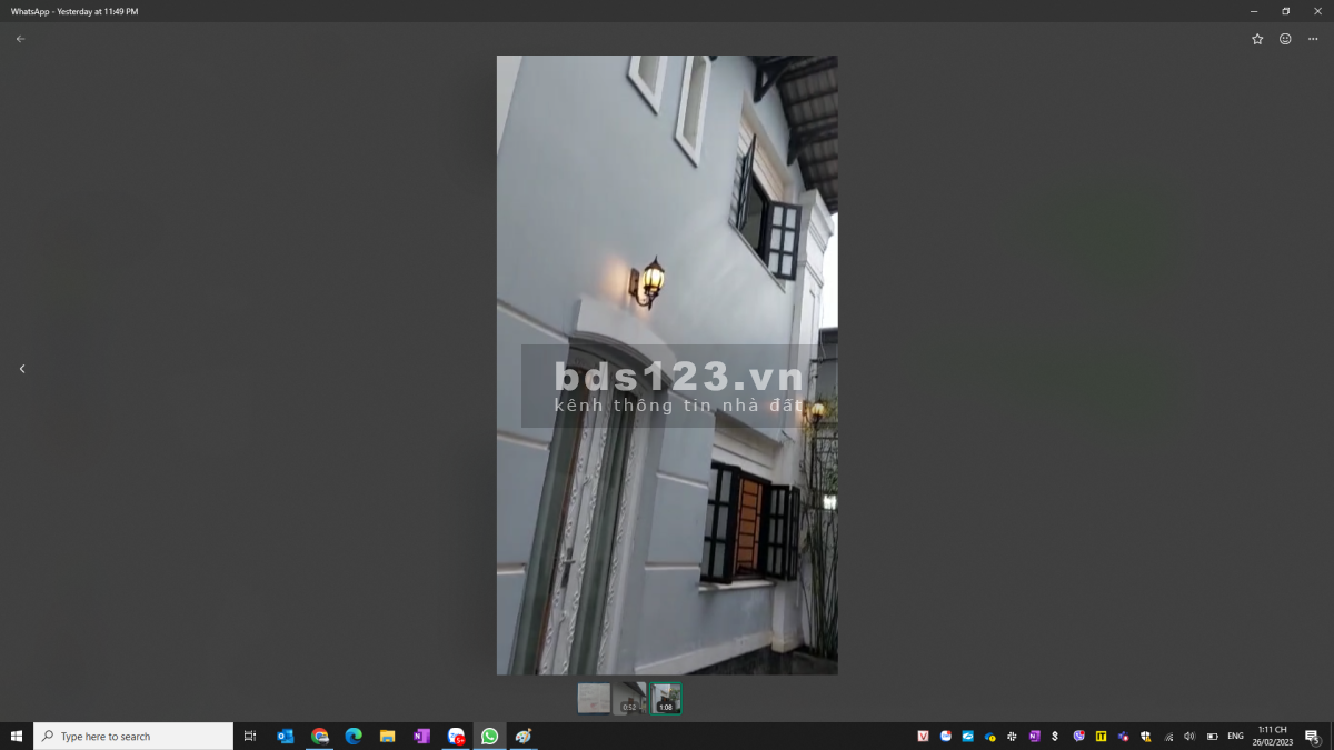 Nhà Đường Chuyên Dùng Chính Phường Phú Mỹ Q.7. Nhà 1 trệt, 1 lầu, 1 ST. 2 phòng ngủ, 3 toilet.