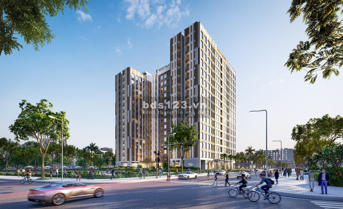 Căn hộ 2PN2WC - 64m2 Chung cư Tecco Felice Tower thành phố Tân Uyên