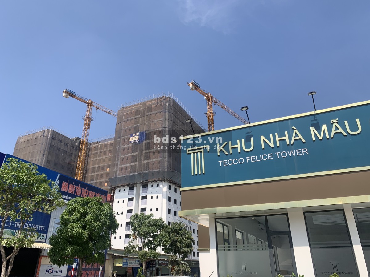 Căn hộ 2PN2WC - 64m2 Chung cư Tecco Felice Tower thành phố Tân Uyên