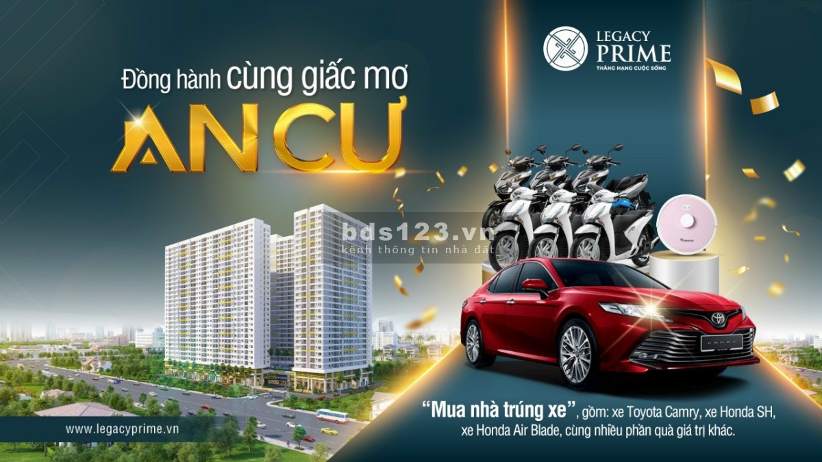 Căn hộ Legacy Prime lựa chọn "vàng" cho khách.