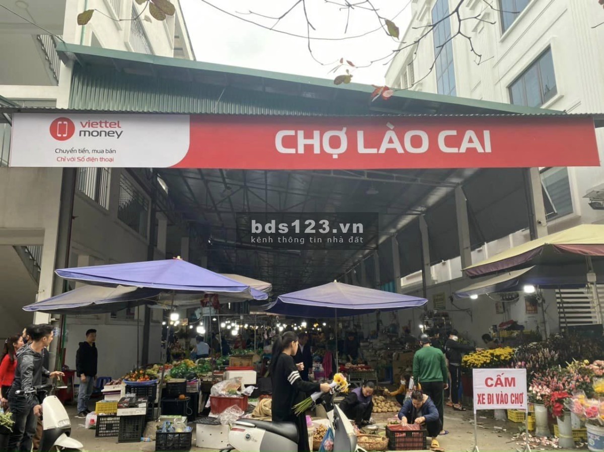 Bán quầy hàng - kiot chợ Lào Cai giá chỉ từ 160tr ngay trung tâm Lào Cai