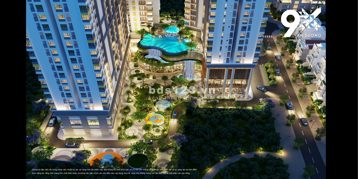 Bán căn hộ 9X An Sương giá chỉ từ 1.55 tỷ, thanh toán 7 - 8 triệu/tháng