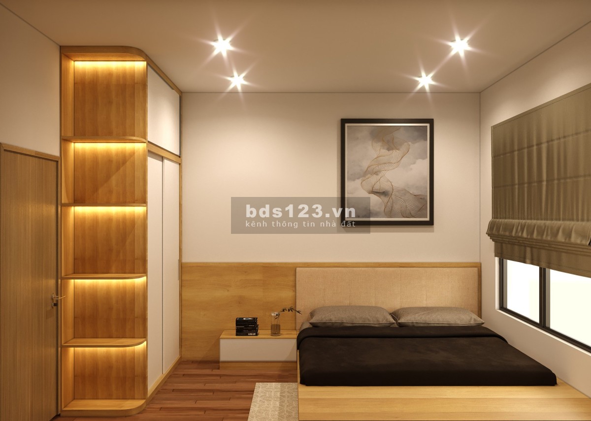 Cho thuê căn hộ Vinhomes Ocean Park 1PN+1 5,3tr full nội thất cb