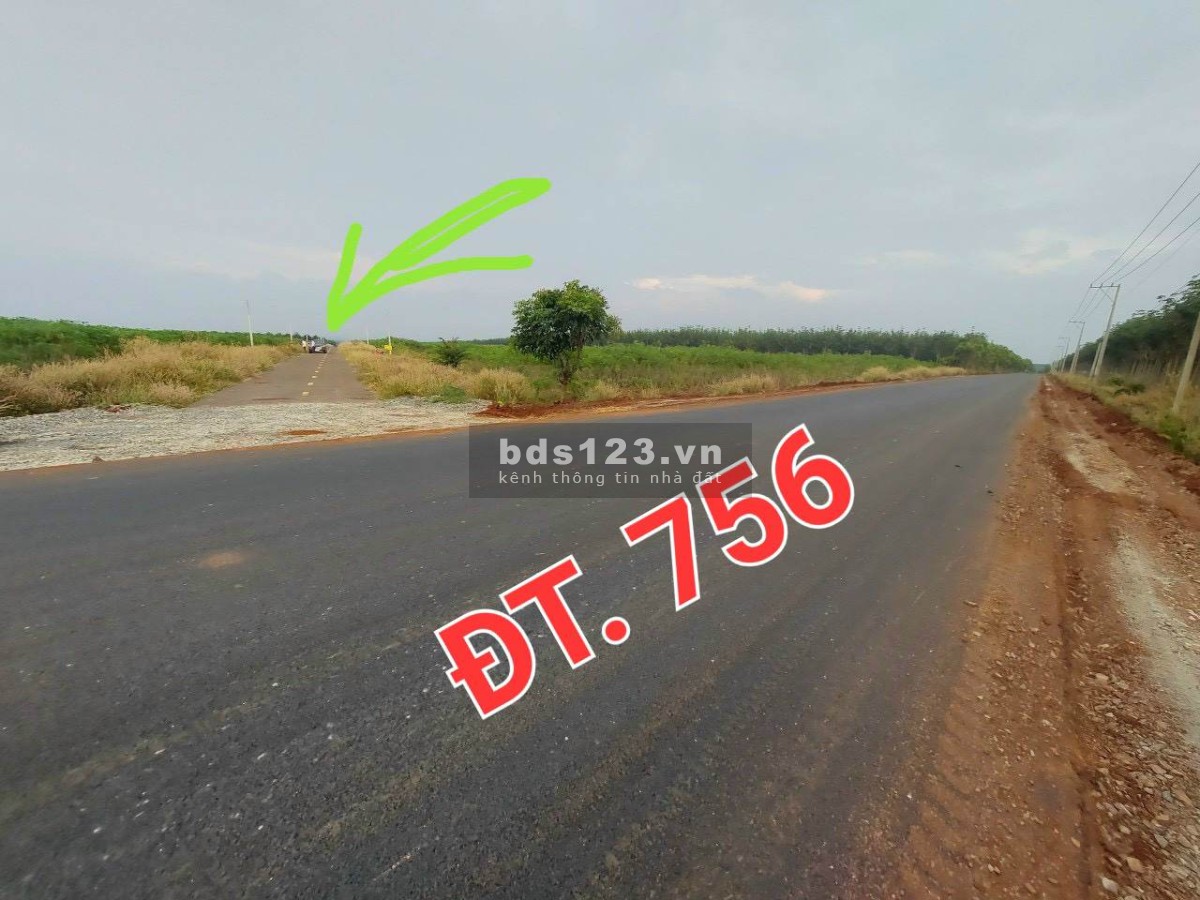 Bán đất 700 triệu - 1179,7 m2, ĐT. 756 - Bình Phước