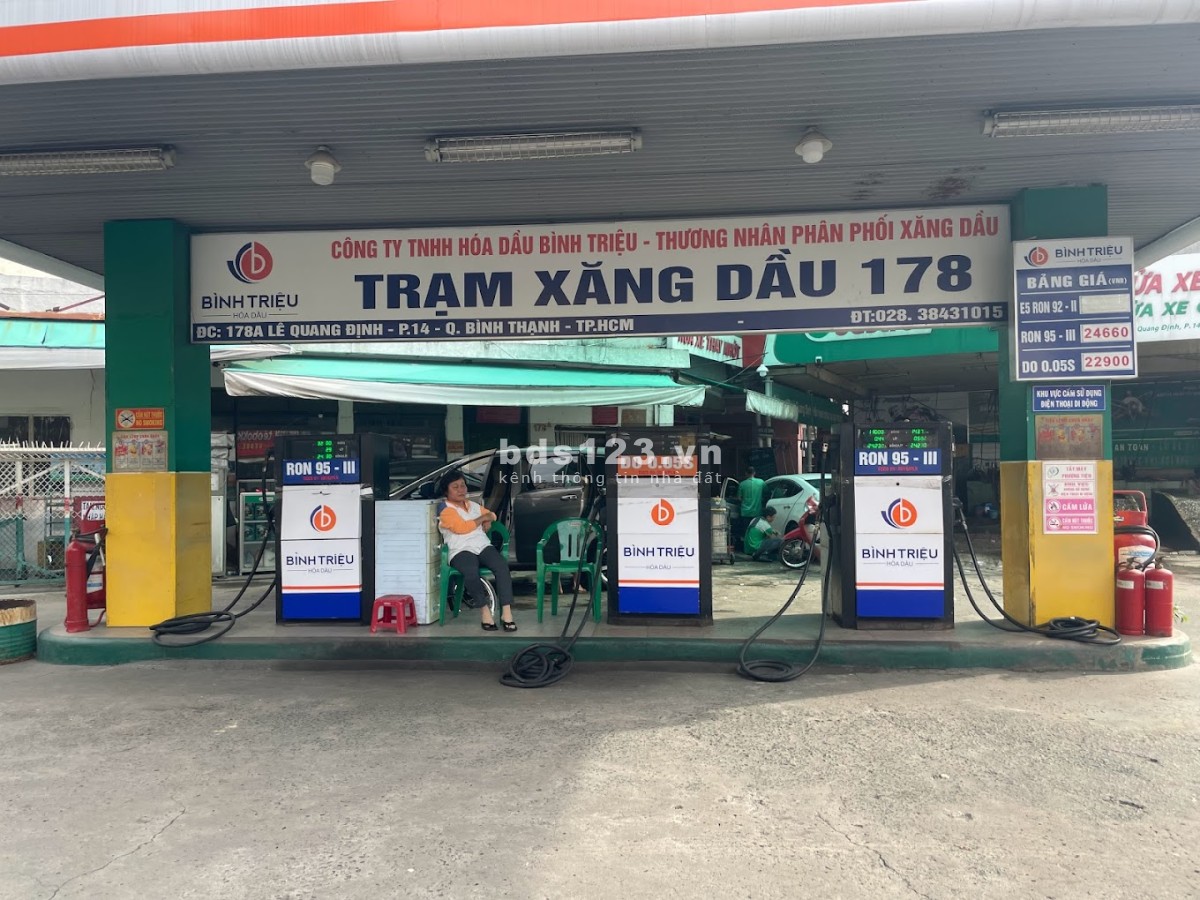 Cho thuê đất mặt tiền Lê Quang Định ( Bình Thạnh)