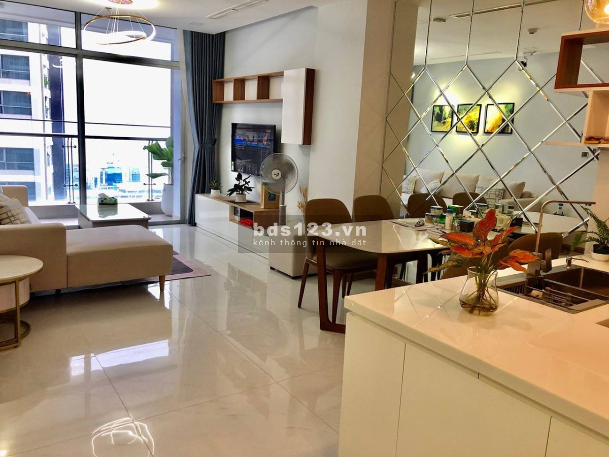 Cho thuê căn hộ cao cấp 2 phòng ngủ full nội thất sang trọng,