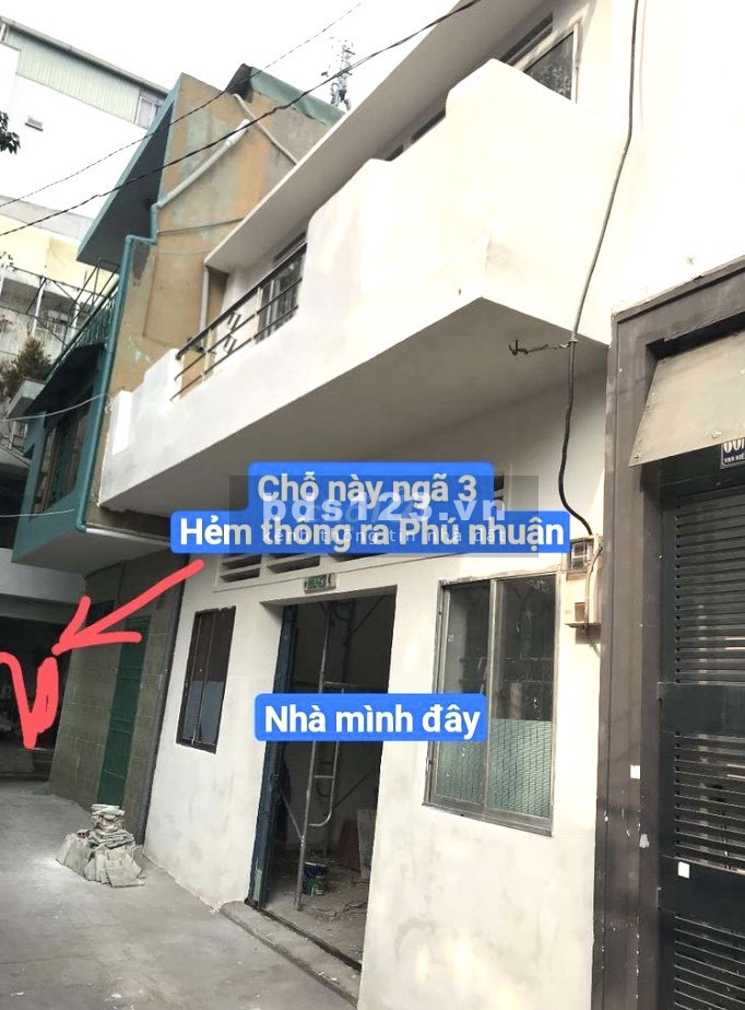 Bán nhà hẻm xe hơi thông Vạn Kiếp, Phường 3, Quận Bình Thạnh
