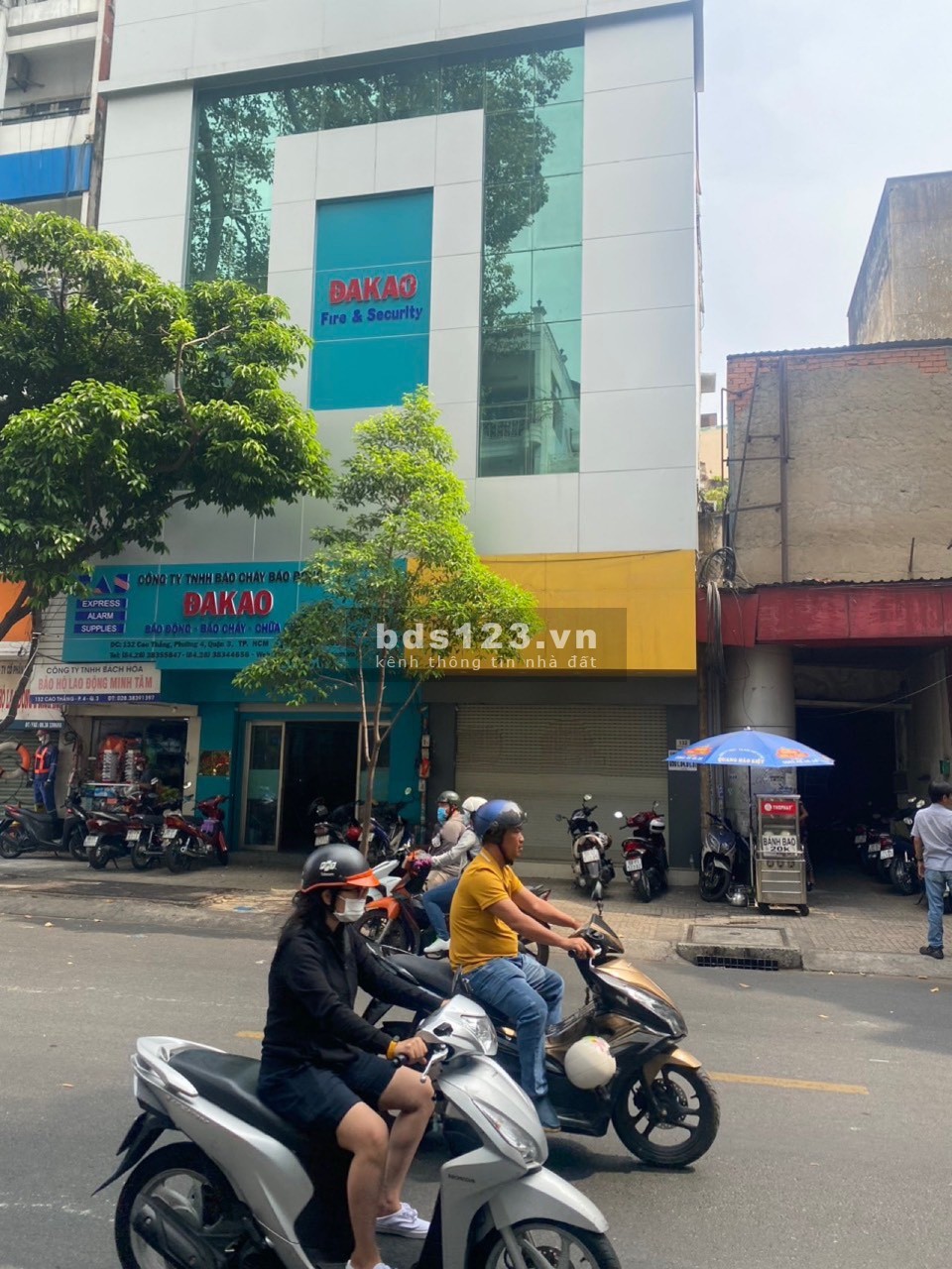 cho thuê mặt tiền Cao Thắng Quận 3 khu vip
