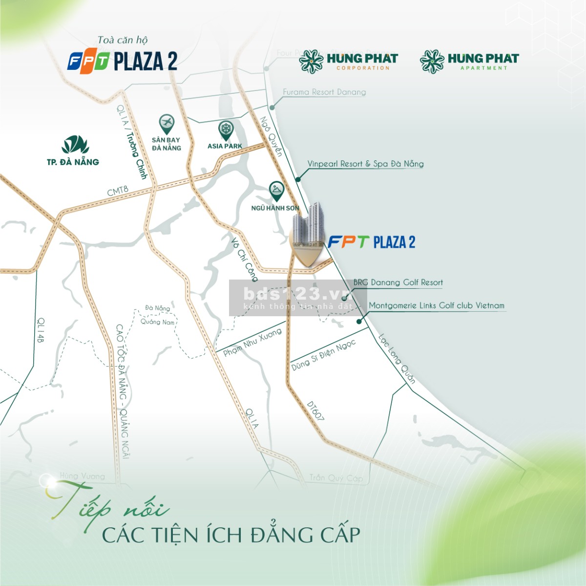 Căn hộ FPT Plaza 2 Đà Nẵng - Điểm vùng vị trí - Kế hoạch hóa chiến lược đầu tư