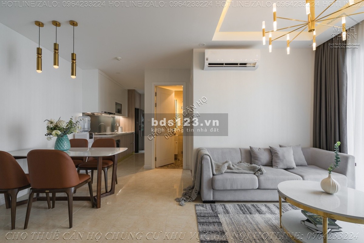 Cho thuê căn hộ Vinhomes Dcapitable Trần Duy Hưng 2PN 2WC, full nội thất cao cấp