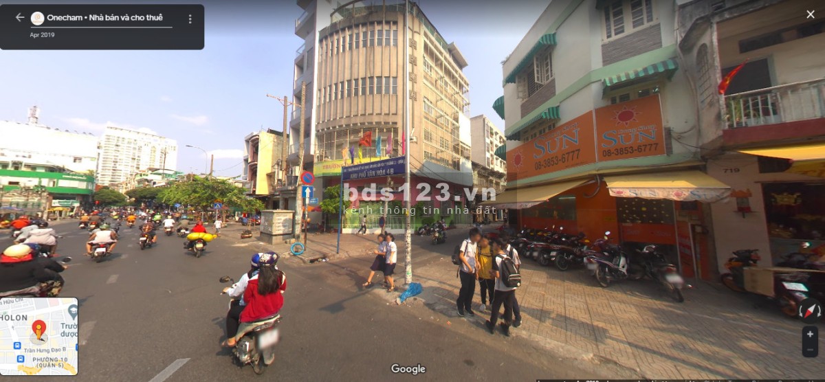 Cho thuê mặt bằng góc 2 mặt tiền Nguyễn Trãi Quận 5