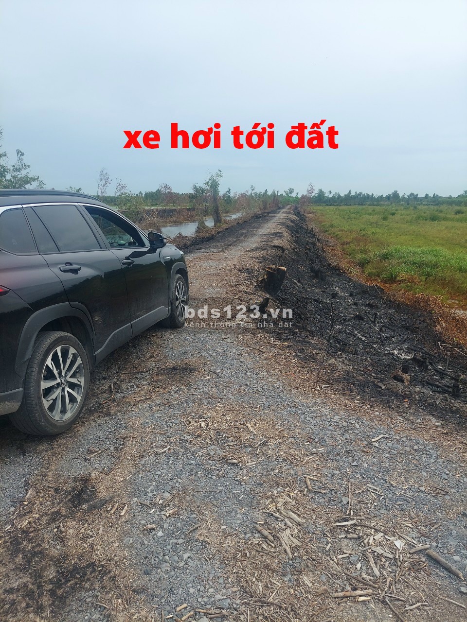 Bán đất 3200m2 đất lúa đường đá xanh 14m, được chuyển thổ, 350TR/1000m2